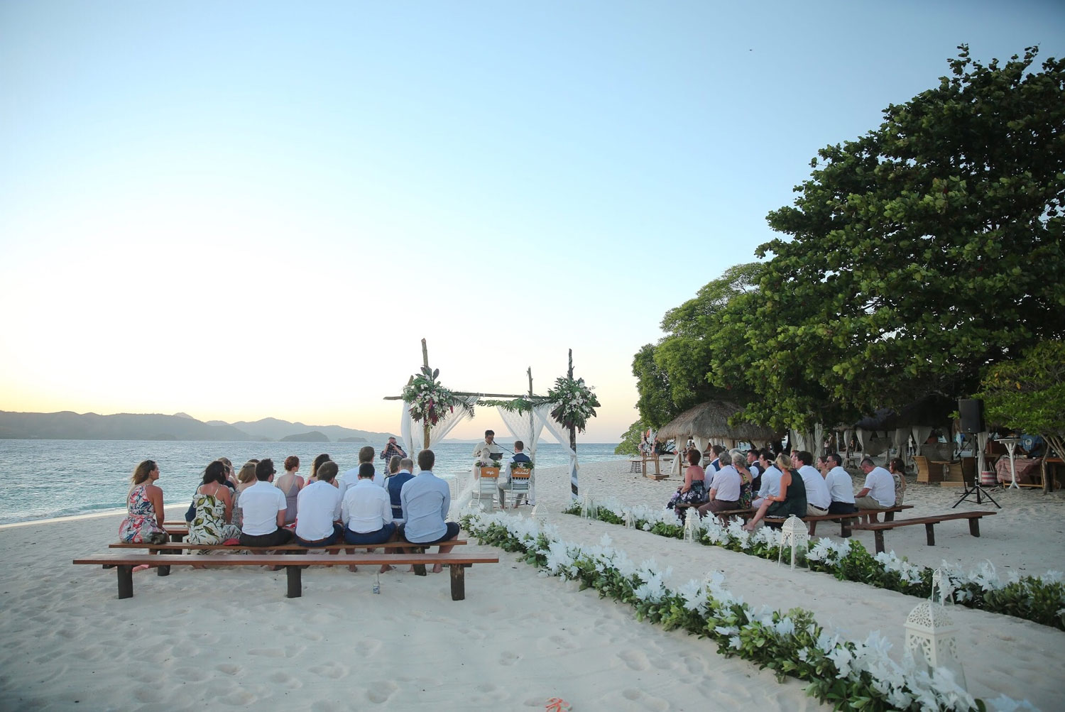 ceremony setting in the Philippines