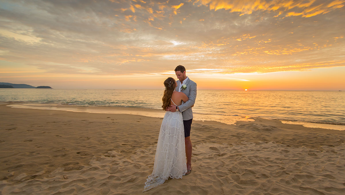 Caitlin + Dave's wedding at Centara Grand Beach Resort Phuket Thailand