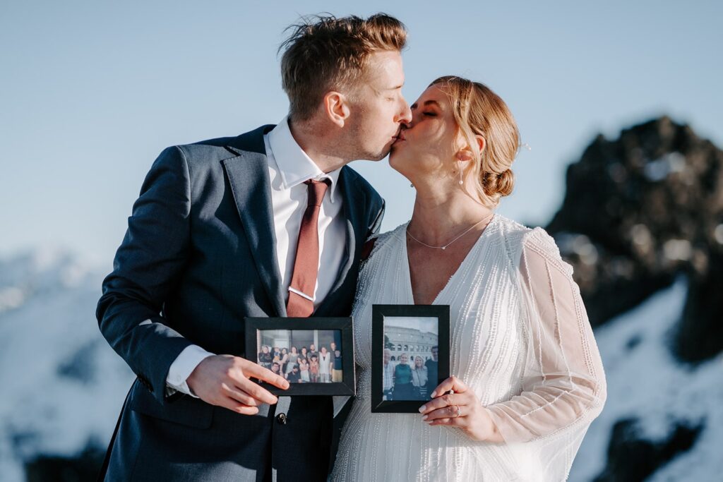 Real-wedding-Katie-and-Ben-New-Zealand-kissing-portrait