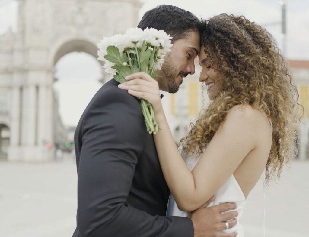 Couple Marrying i Venice